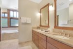 Gray Stone 2150: Primary Ensuite Bathroom with Double Vanity
